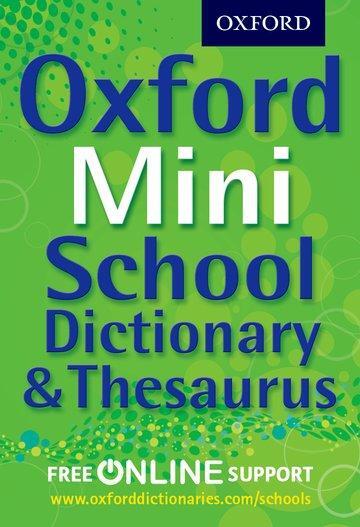Cover: 9780192756978 | Oxford Mini School Dictionary &amp; Thesaurus | Oxford Dictionaries | Buch