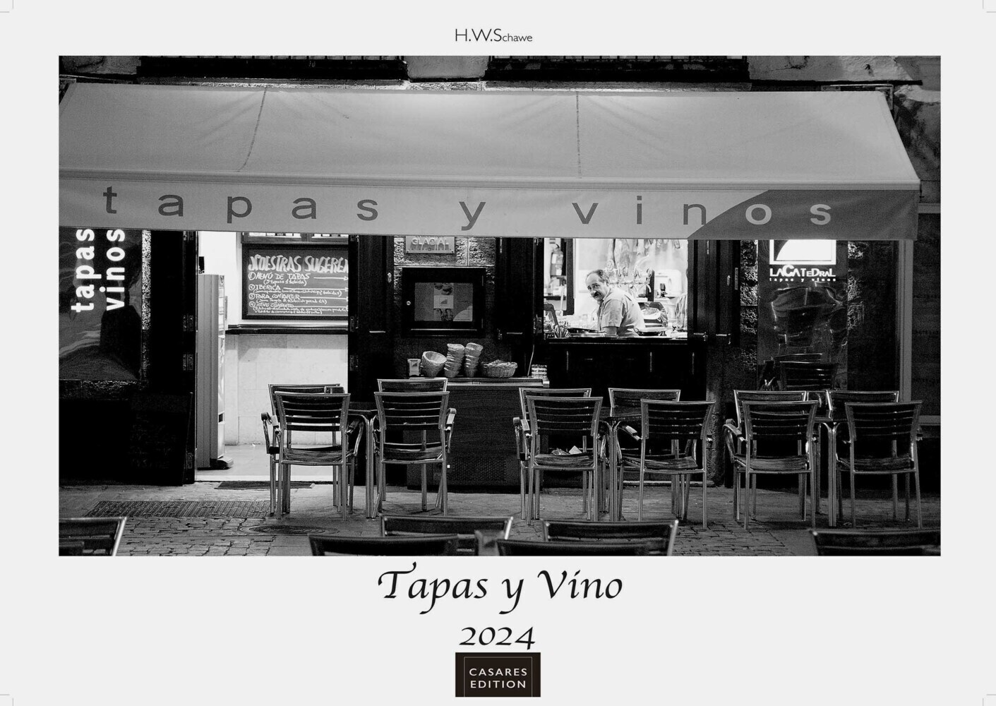 Cover: 9789918611942 | Tapas y Vino 2024 S 35x50 cm | H.W. Schawe | Kalender | 14 S. | 2024