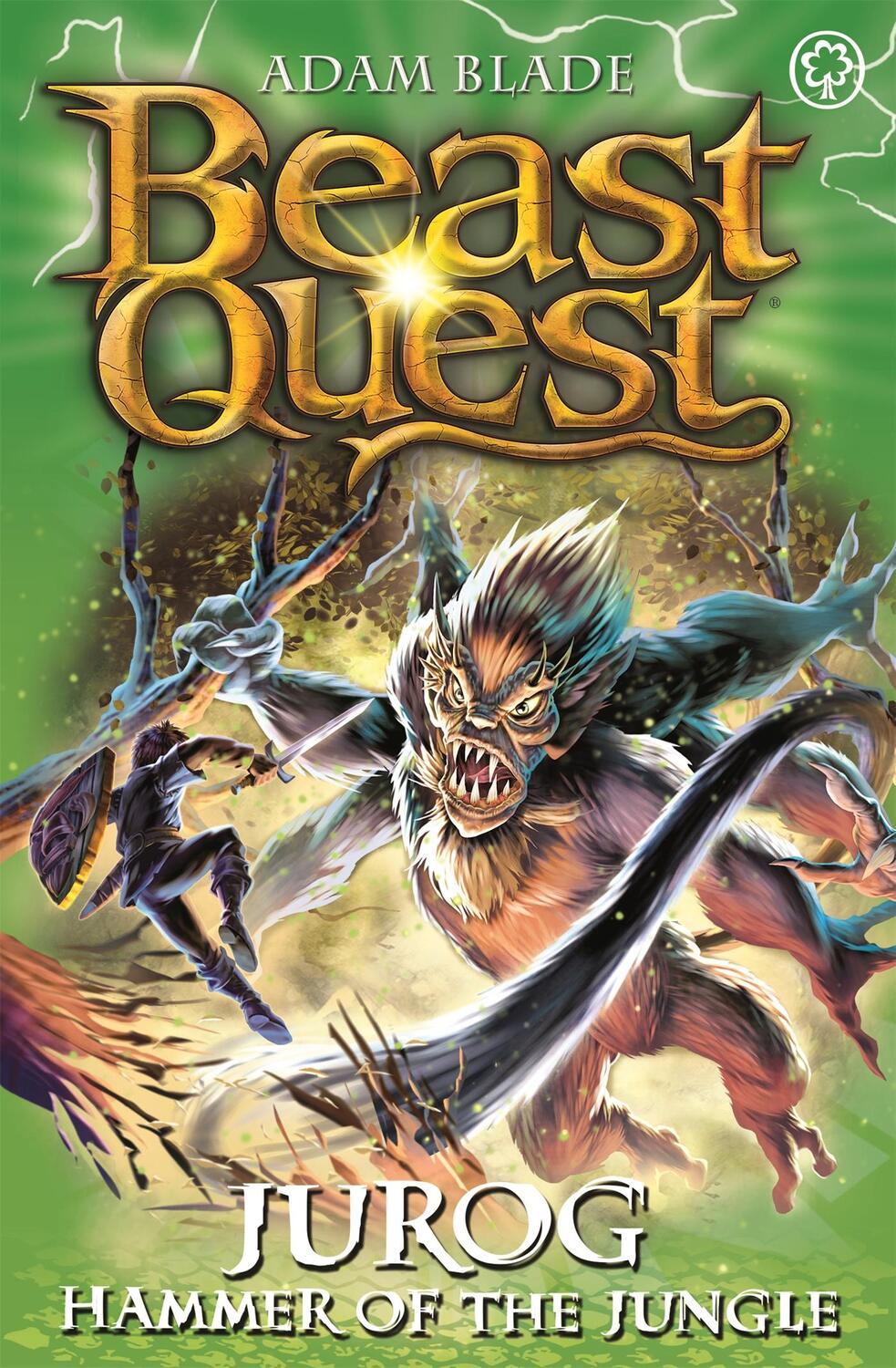 Cover: 9781408343395 | Beast Quest: Jurog, Hammer of the Jungle | Series 22 Book 3 | Blade