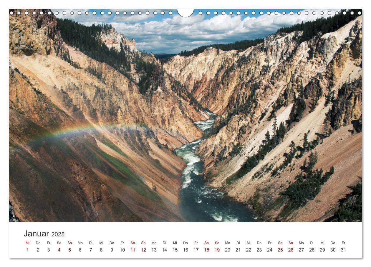 Bild: 9783435001446 | Yellowstone Nationalpark - Eine wundervolle Reise. (Wandkalender...