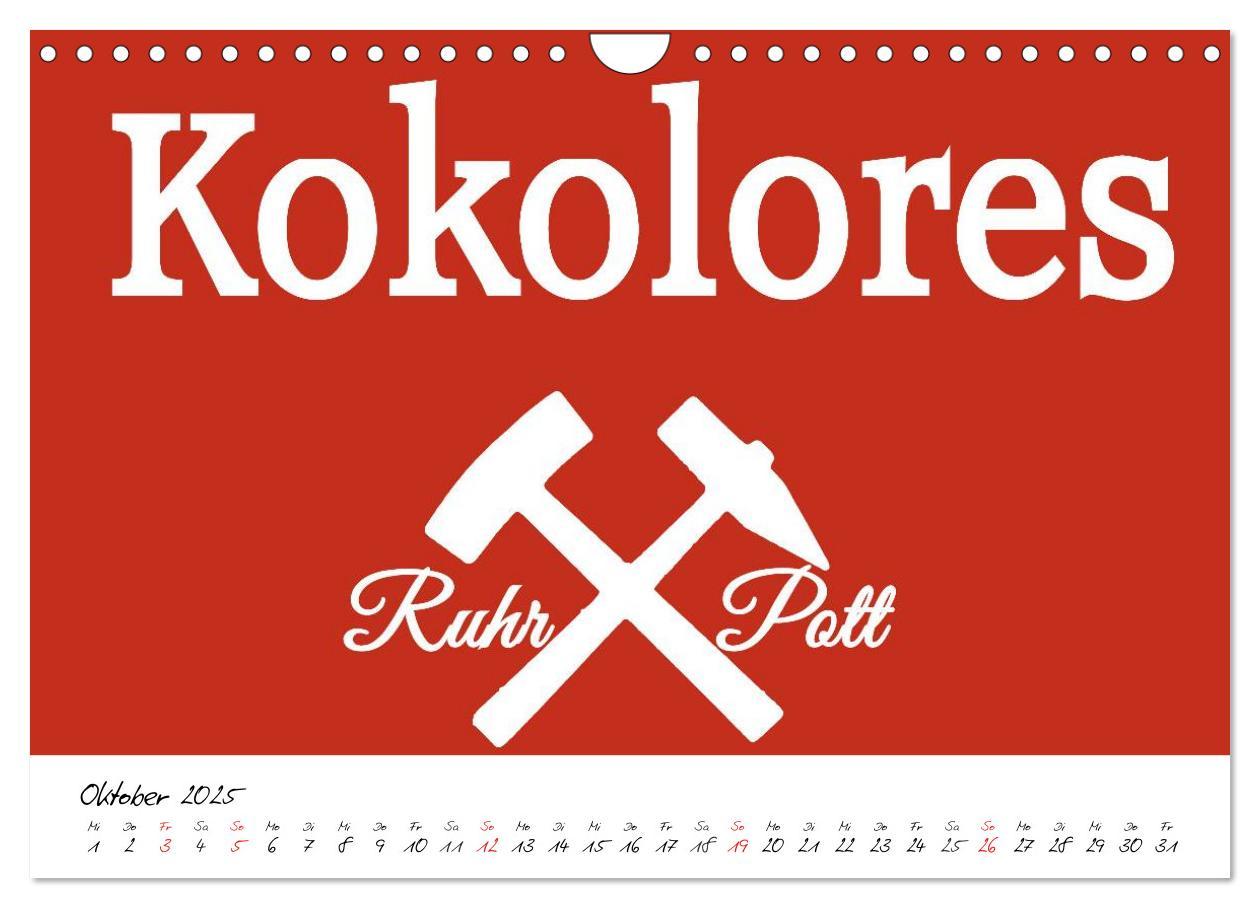 Bild: 9783435488995 | Ruhrpott Vokabeln (Wandkalender 2025 DIN A4 quer), CALVENDO...