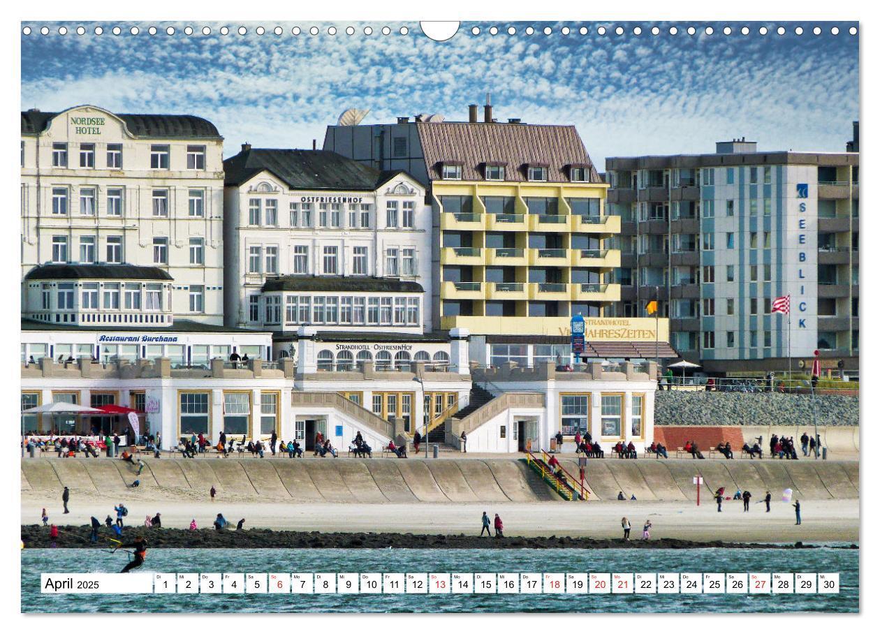 Bild: 9783383823732 | Verliebt in Borkum (Wandkalender 2025 DIN A3 quer), CALVENDO...