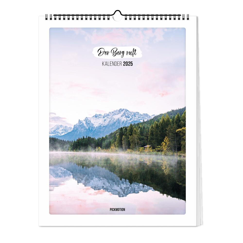 Cover: 4251781179263 | Wandkalender 2025 - Der Berg ruft | Pickmotion | Kalender | Deutsch