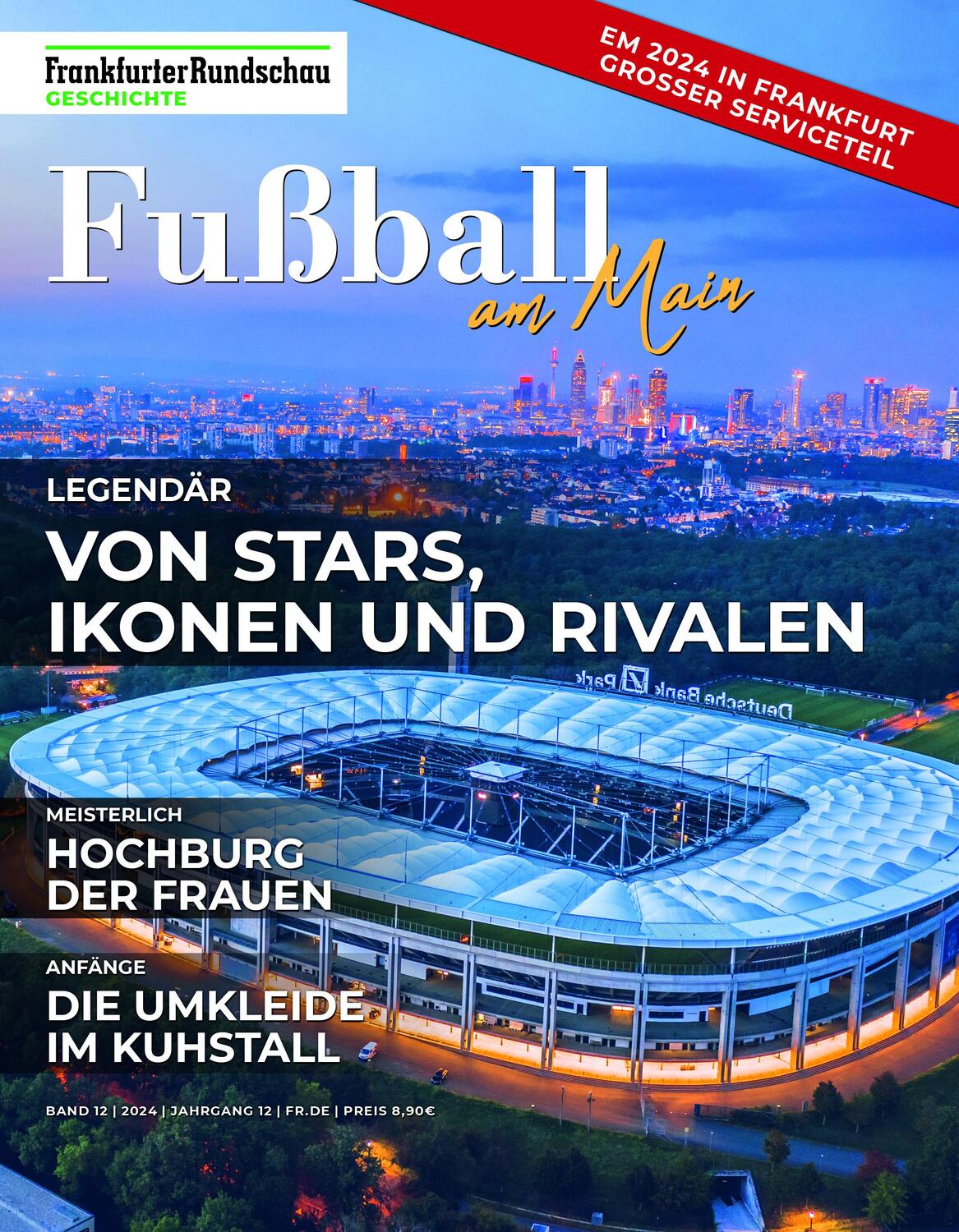 Cover: 9783955424916 | Fußball am Main | Frankfurter Rundschau Geschichte Band 12 | Buch