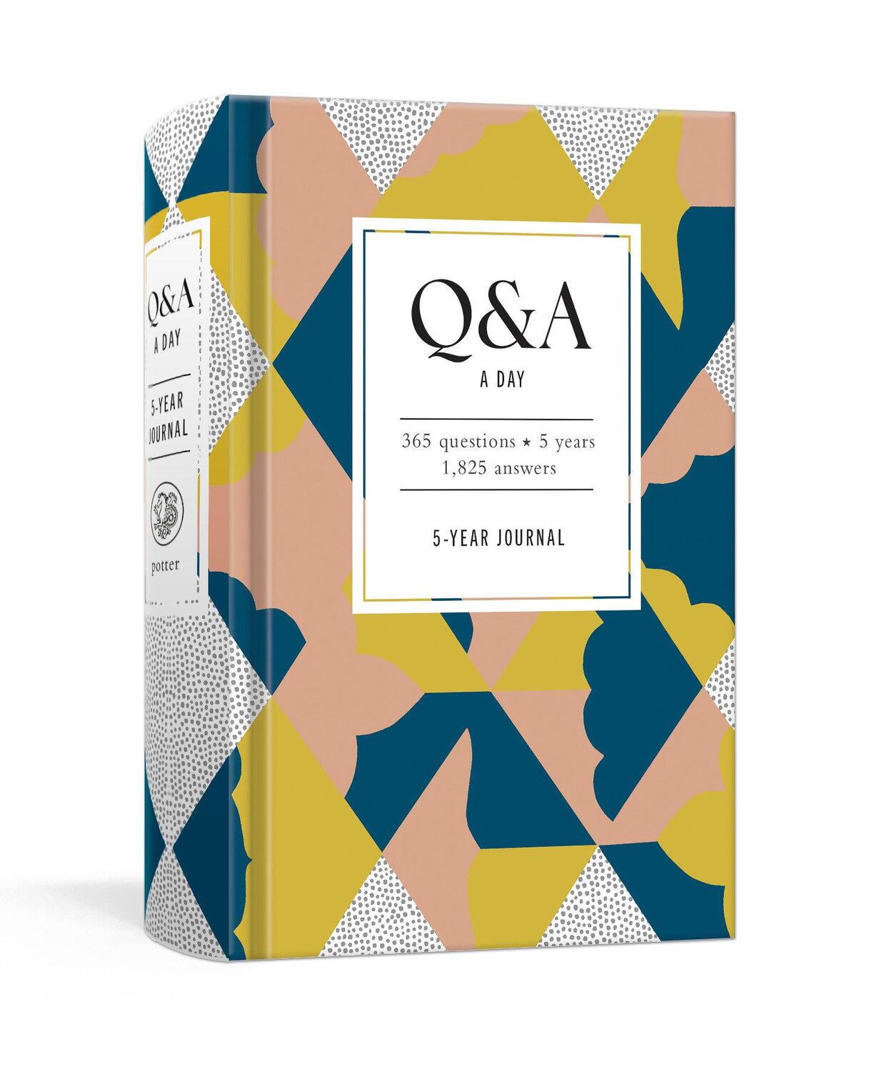 Cover: 9780593580219 | Q&amp;A a Day Modern: 5-Year Journal | Potter Gift | Buch | Q&amp;A a Day