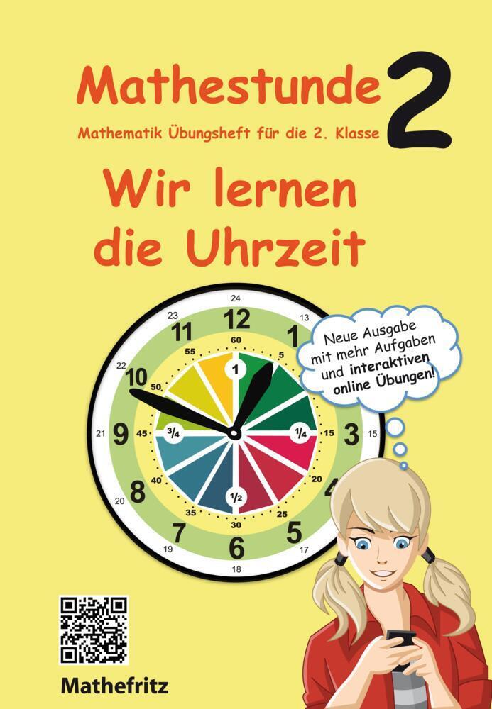 Cover: 9783941868359 | Mathestunde 2 - Wir lernen die Uhrzeit | Jörg Christmann | Taschenbuch