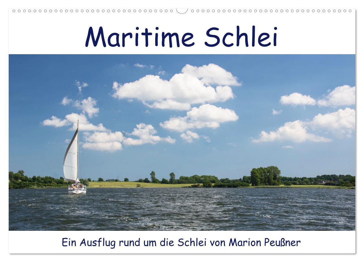 Cover: 9783675551817 | Maritime Schlei (Wandkalender 2024 DIN A2 quer), CALVENDO...