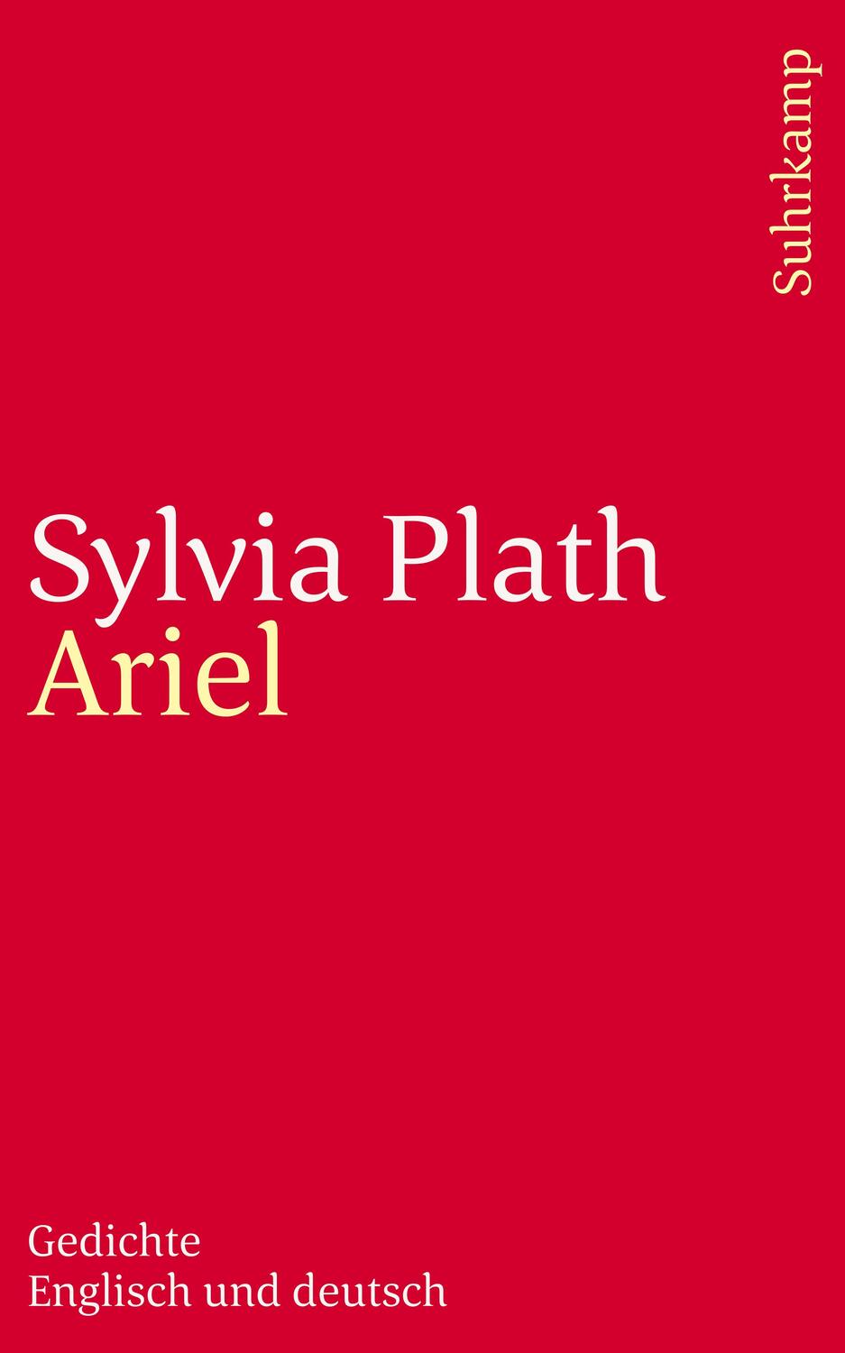 Cover: 9783518243749 | Ariel | GEdichte - Urfassung. Englisch und deutsch | Sylvia Plath