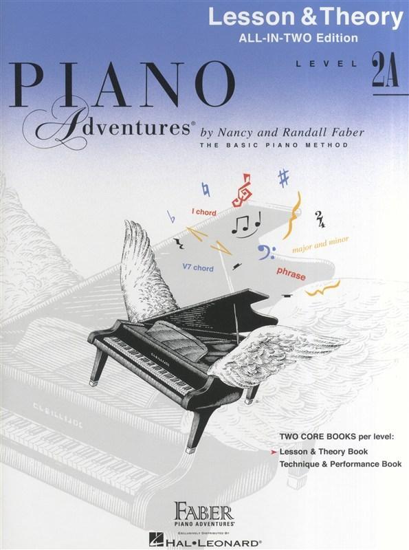 Cover: 9781616776527 | Piano Adventures All-In-Two Level 2A Lesson/Theory | Nancy Faber