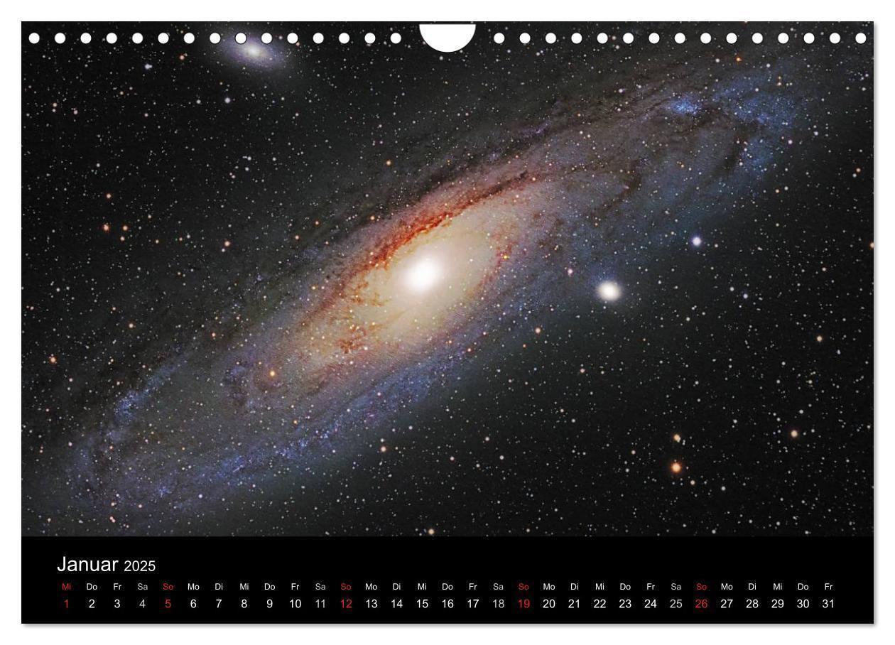 Bild: 9783435675852 | Atemberaubender Weltraum (Wandkalender 2025 DIN A4 quer), CALVENDO...