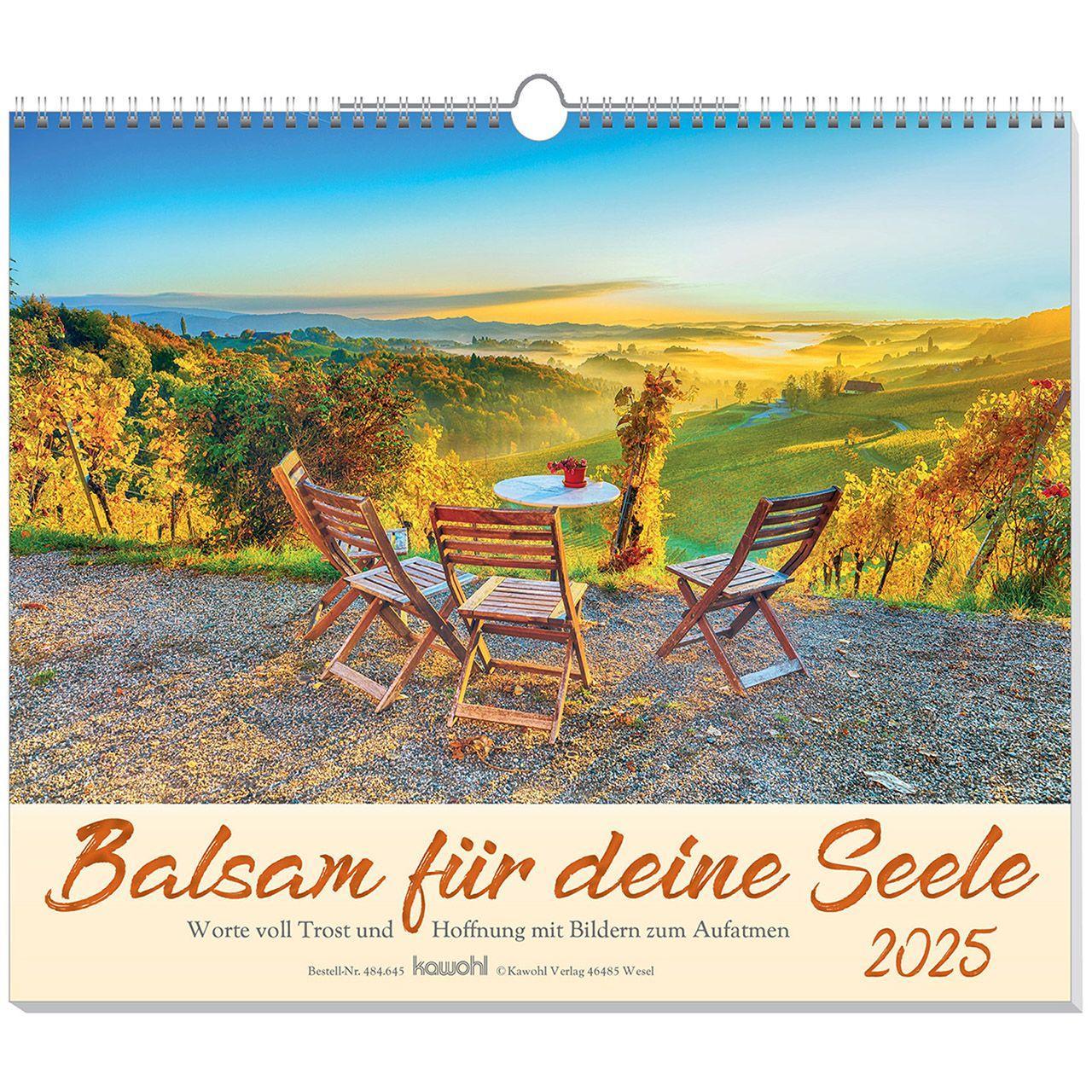 Cover: 9783754864555 | Balsam für deine Seele 2025 | Kalender | 14 S. | Deutsch | 2025