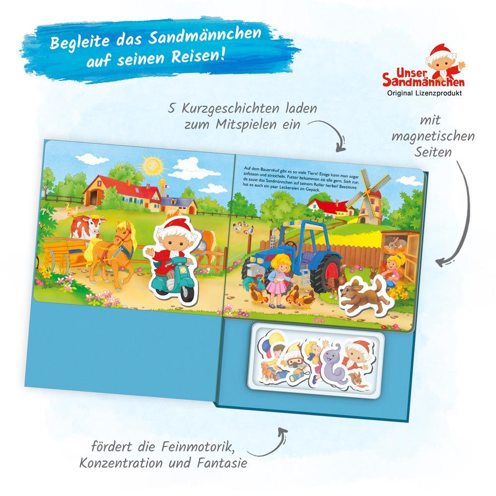 Bild: 9783965528864 | Trötsch Unser Sandmännchen Magnet-Spielbuch Pappenbuch mit Magneten