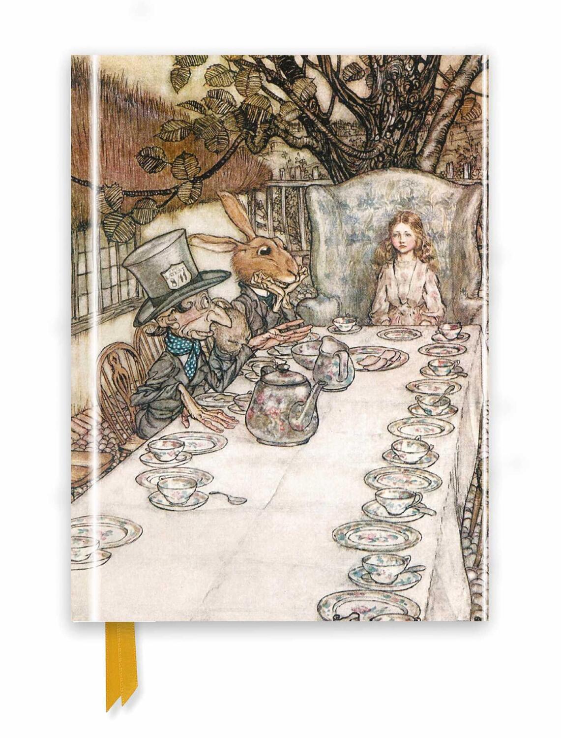 Cover: 9781786640994 | Rackham: Alice in Wonderland Tea Party (Foiled Journal) | Buch | 2017