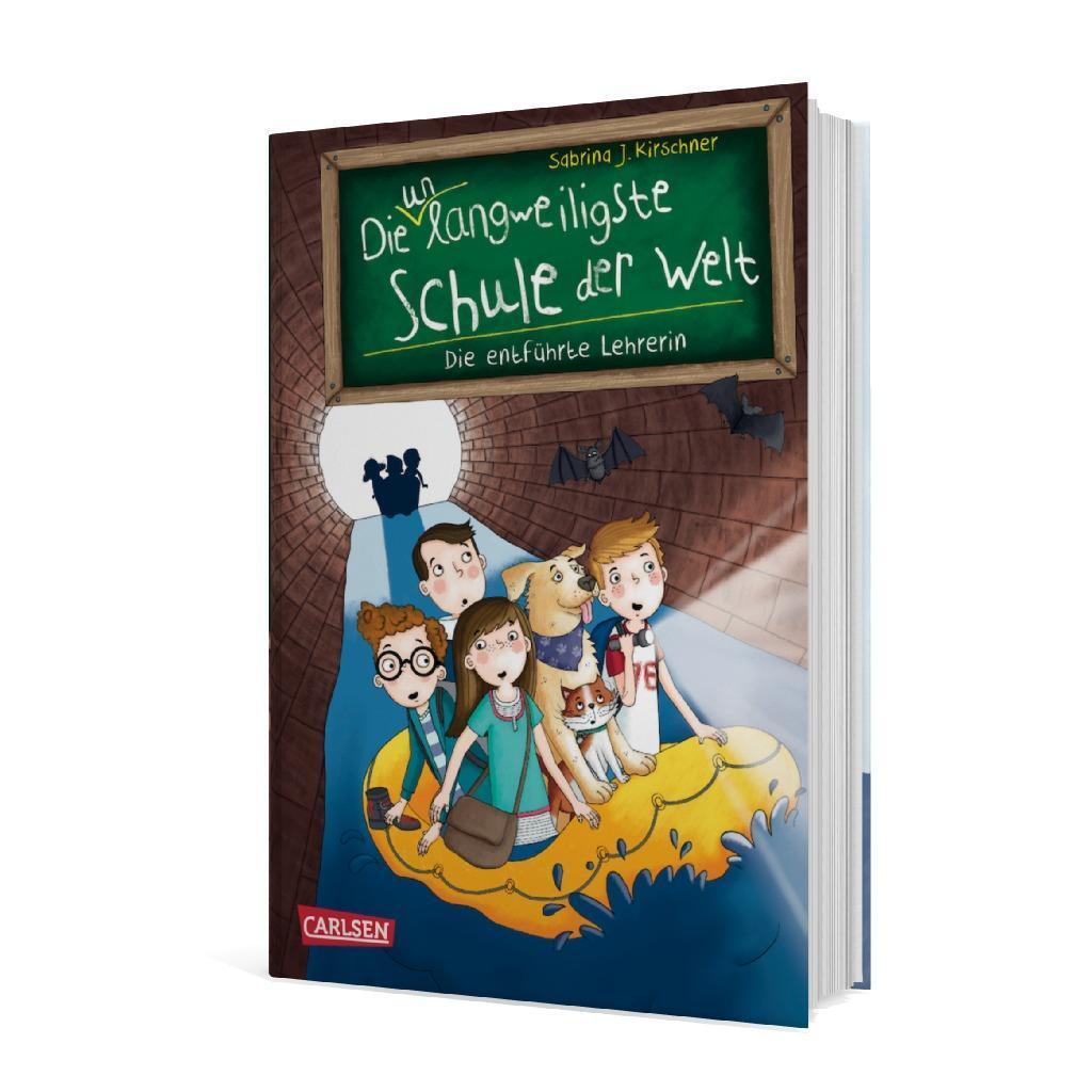 Bild: 9783551653932 | Die unlangweiligste Schule der Welt 3: Die entführte Lehrerin | Buch