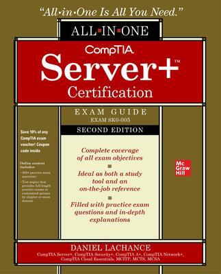 Cover: 9781260469912 | CompTIA Server+ Certification All-in-One Exam Guide, Second Edition...