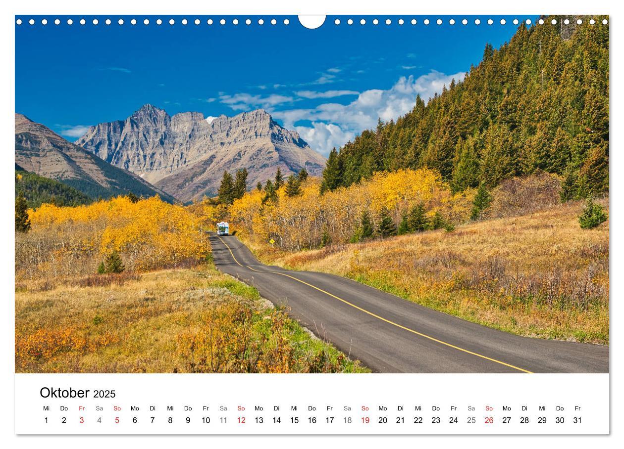 Bild: 9783435304783 | KANADA Mit dem Camper quer durch die Rockies (Wandkalender 2025 DIN...