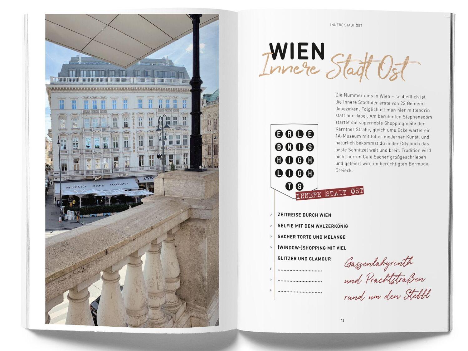 Bild: 9783828309593 | GuideMe Travel Book Wien - Reiseführer | Lisa Bögelein | Taschenbuch