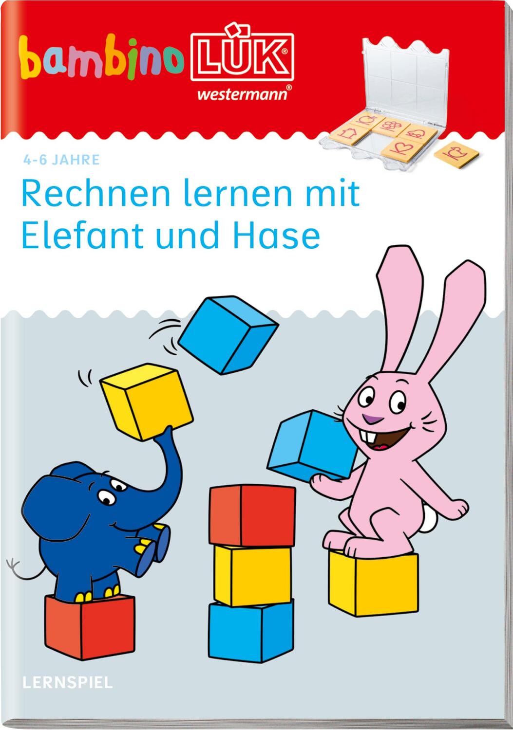 Cover: 9783072475181 | bambinoLÜK. Vorschule. Erstes Rechnen mit Elefant und Hase. 4/5/6...