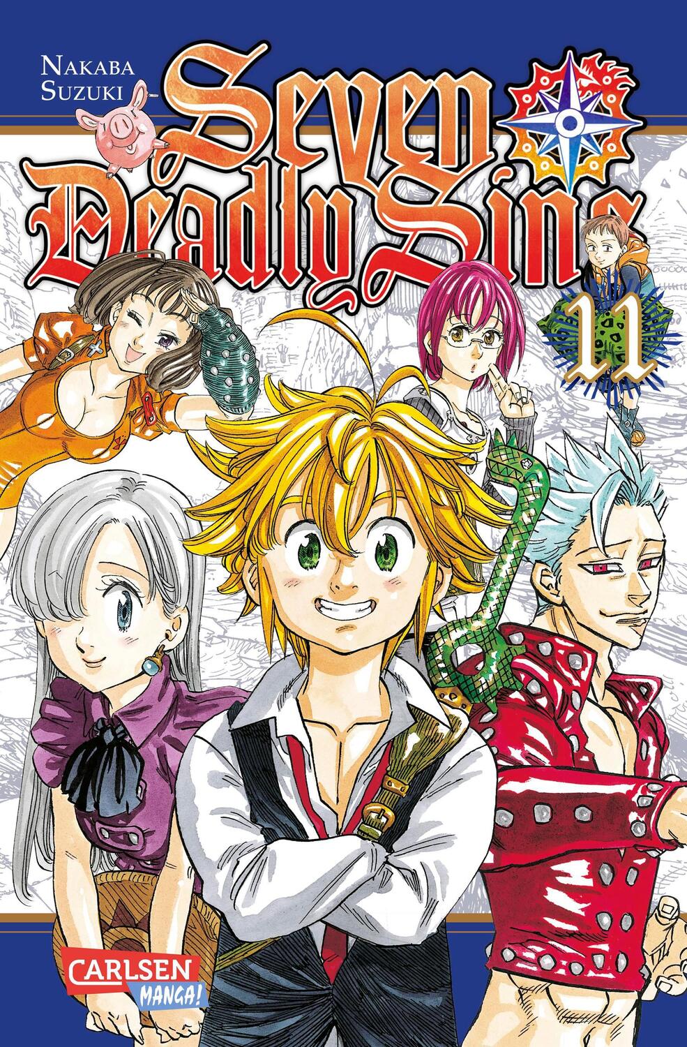 Cover: 9783551734815 | Seven Deadly Sins 11 | Suzuki Nakaba | Taschenbuch | Seven Deadly Sins