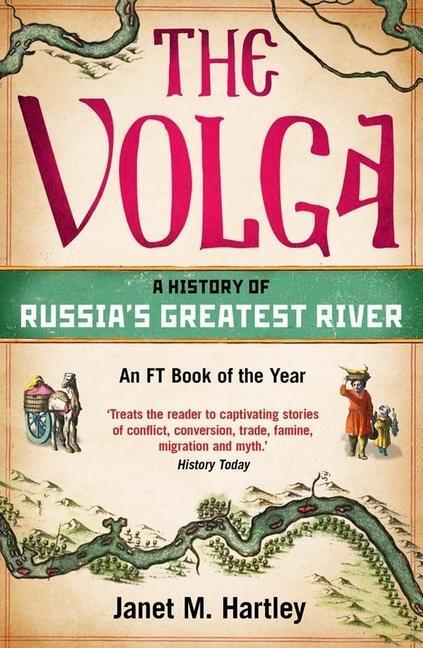 Cover: 9780300266412 | The Volga | A History of Russia's Greatest River | Janet M. Hartley
