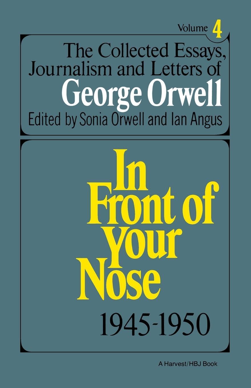 Cover: 9780156186230 | The Collected Essays of Orwell | Sonia Orwell | Taschenbuch | Englisch
