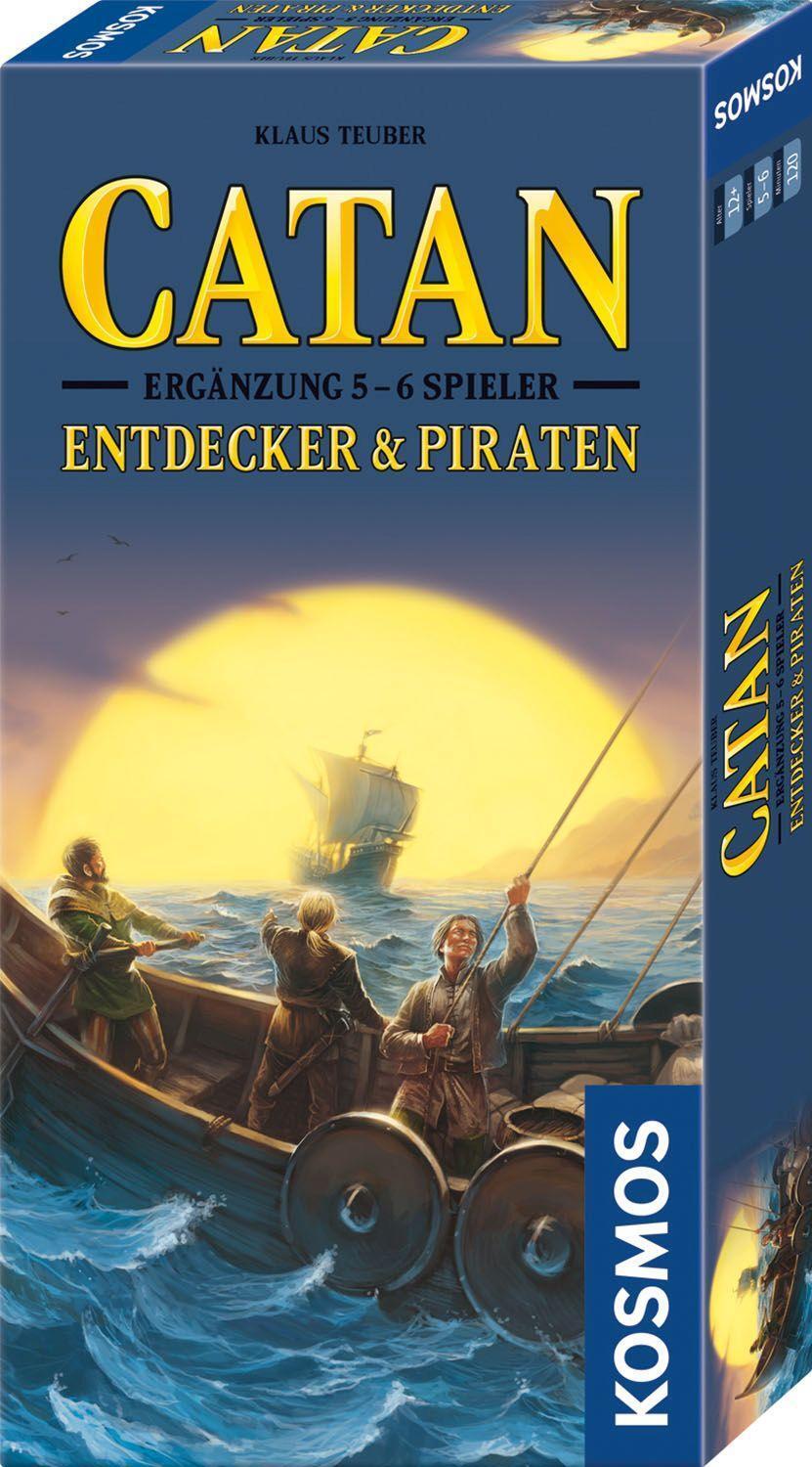 Cover: 4002051682767 | CATAN - Ergänzung 5-6 Spieler - Entdecker &amp; Piraten | Klaus Teuber