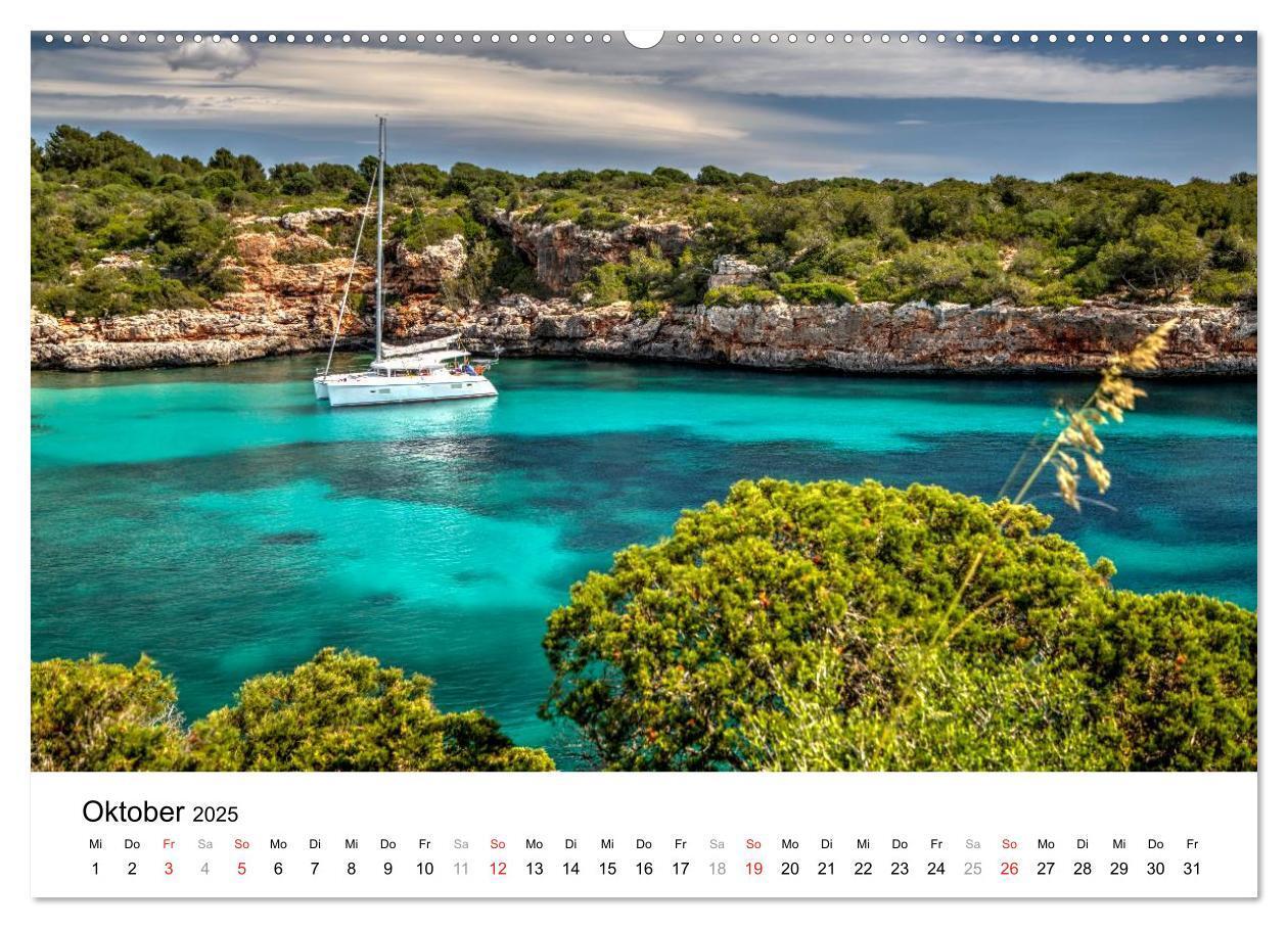 Bild: 9783435684960 | Mallorca - Trauminsel des Südens (Wandkalender 2025 DIN A2 quer),...