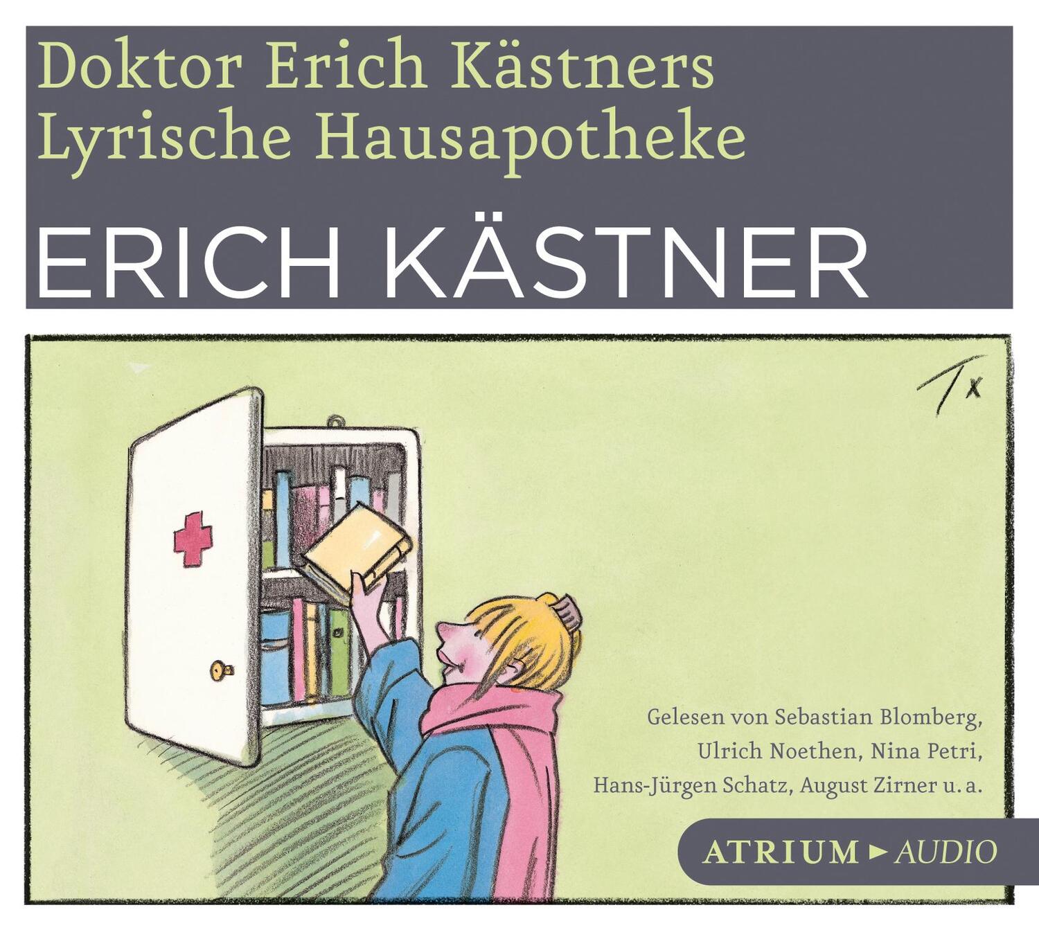 Cover: 9783855354016 | Doktor Erich Kästners lyrische Hausapotheke. CD | Erich Kästner | CD