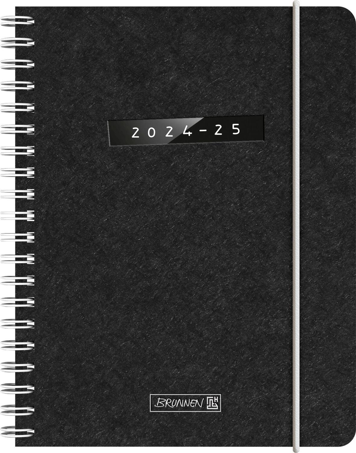 Cover: 4061947119794 | Schülerkalender 2024/2025 "Monochrome", 2 Seiten = 1 Woche, A6, 208...