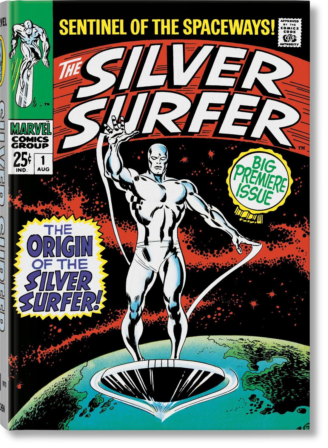 Cover: 9783836596510 | Marvel Comics Library. Silver Surfer. Vol. 1. 1968-1970 | Douglas Wolk