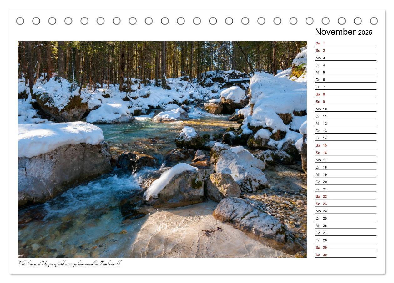 Bild: 9783435351510 | Rund um den Hintersee und Zauberwald (Tischkalender 2025 DIN A5...