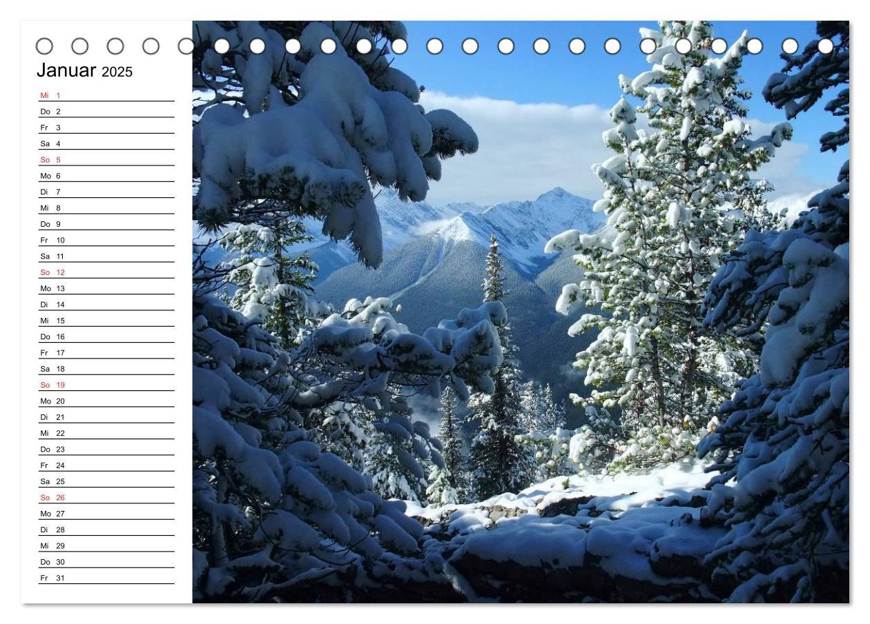 Bild: 9783435538058 | Alaska und Kanada (Tischkalender 2025 DIN A5 quer), CALVENDO...