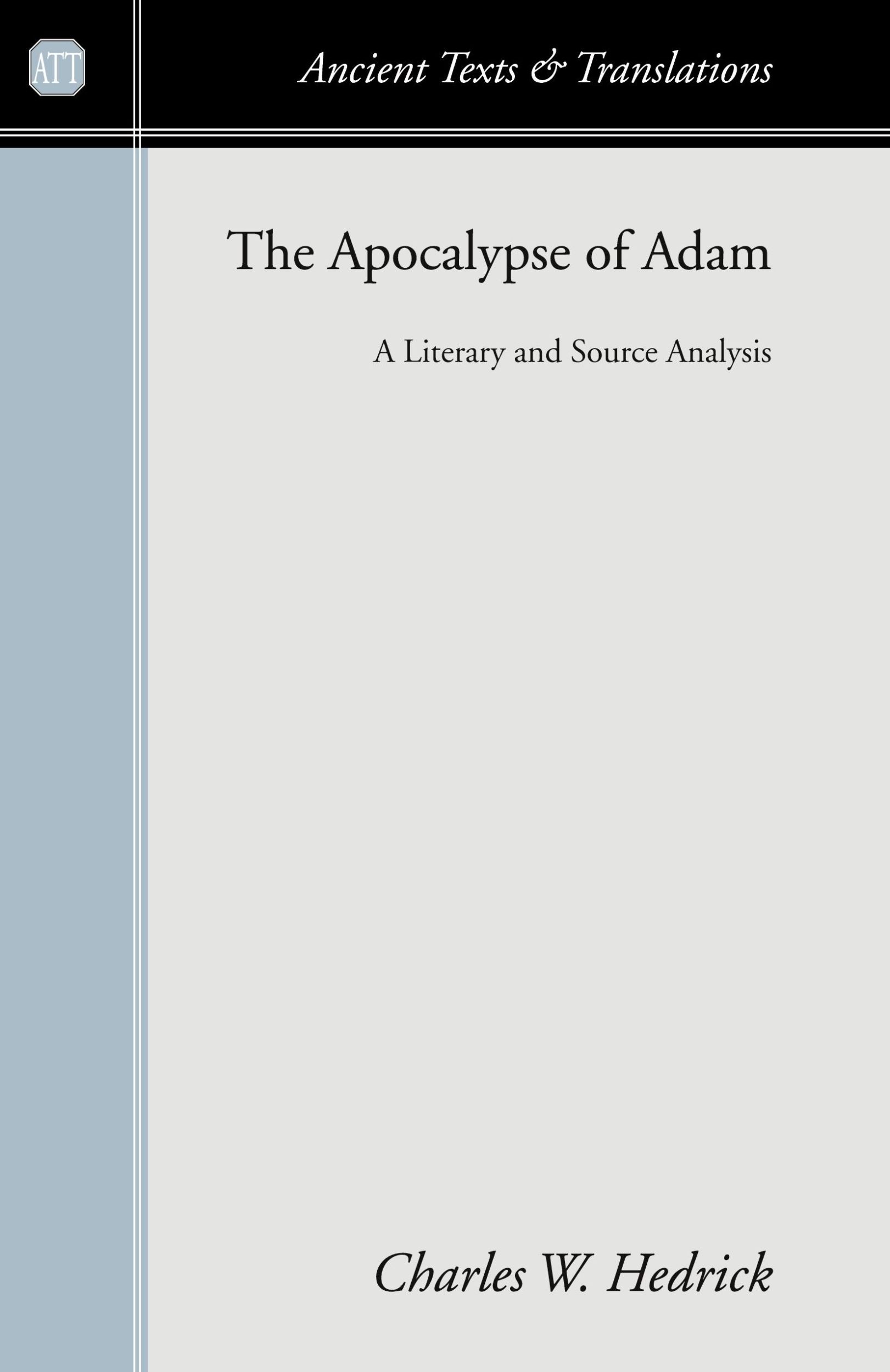 Cover: 9781597523868 | The Apocalypse of Adam | Charles W. Hedrick | Taschenbuch | Englisch