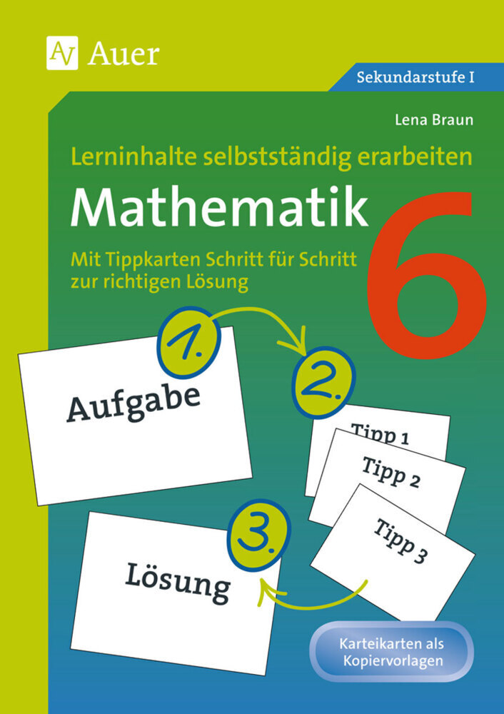 Cover: 9783403069355 | Lerninhalte selbstständig erarbeiten, Mathematik 6 | Lena Braun | 2012