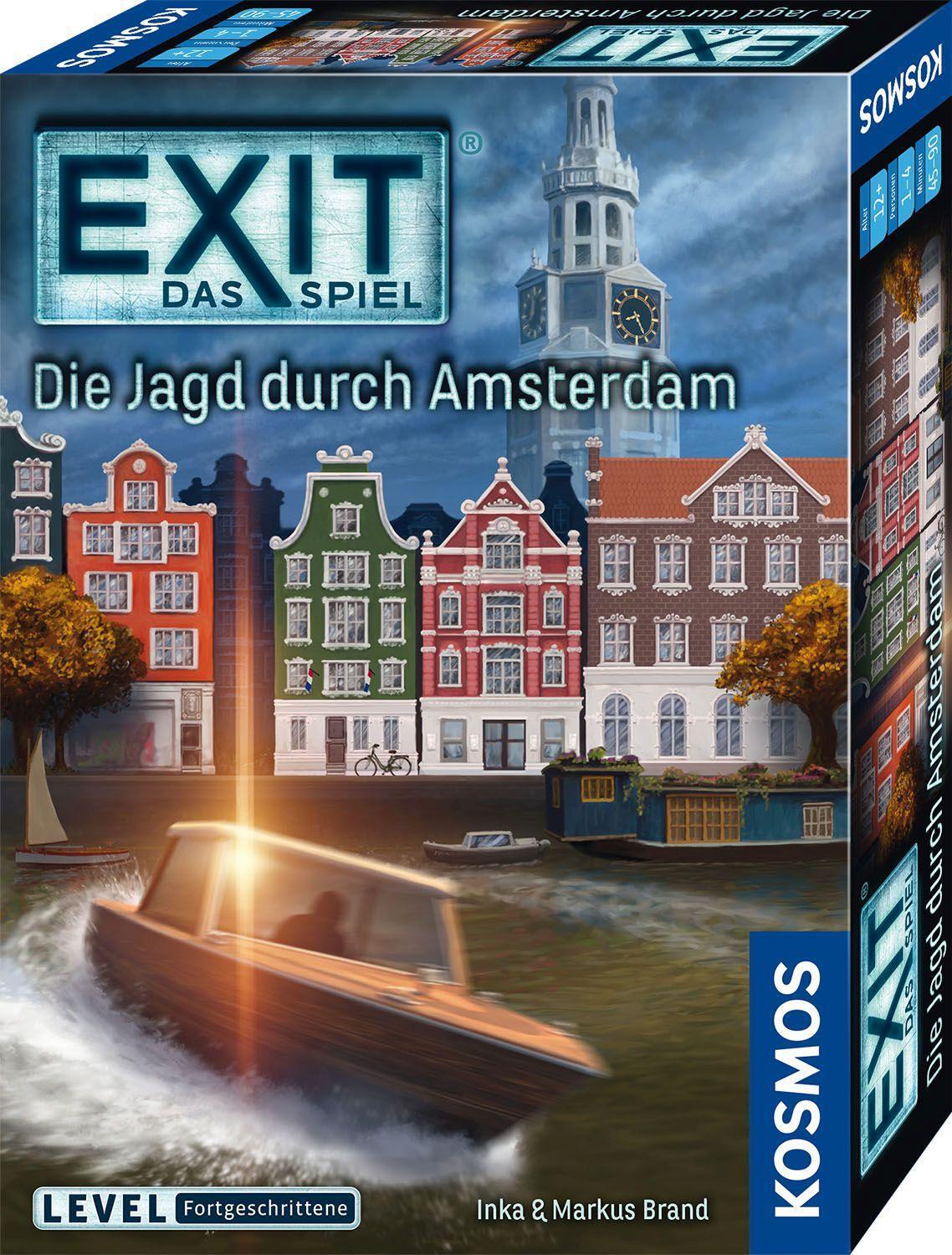 Cover: 4002051683696 | EXIT® - Das Spiel: Die Jagd durch Amsterdam | Spiel | Brand (u. a.)