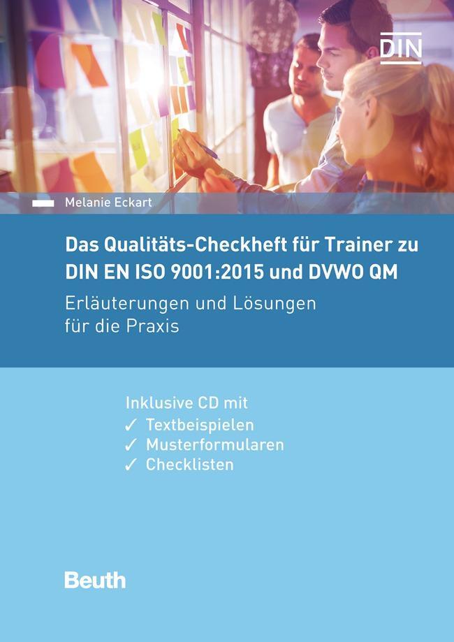 Cover: 9783410252917 | Das Qualitäts-Checkheft für Trainer zu DIN EN ISO 9001:2015 und...