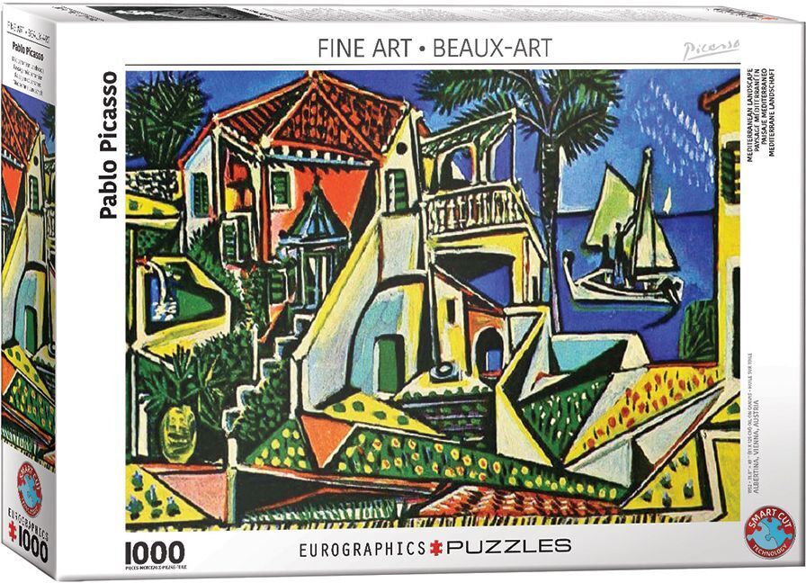 Bild: 628136658546 | Mittelmeer Landschaft | Pablo Picasso | Spiel | 6000-5854 | Deutsch