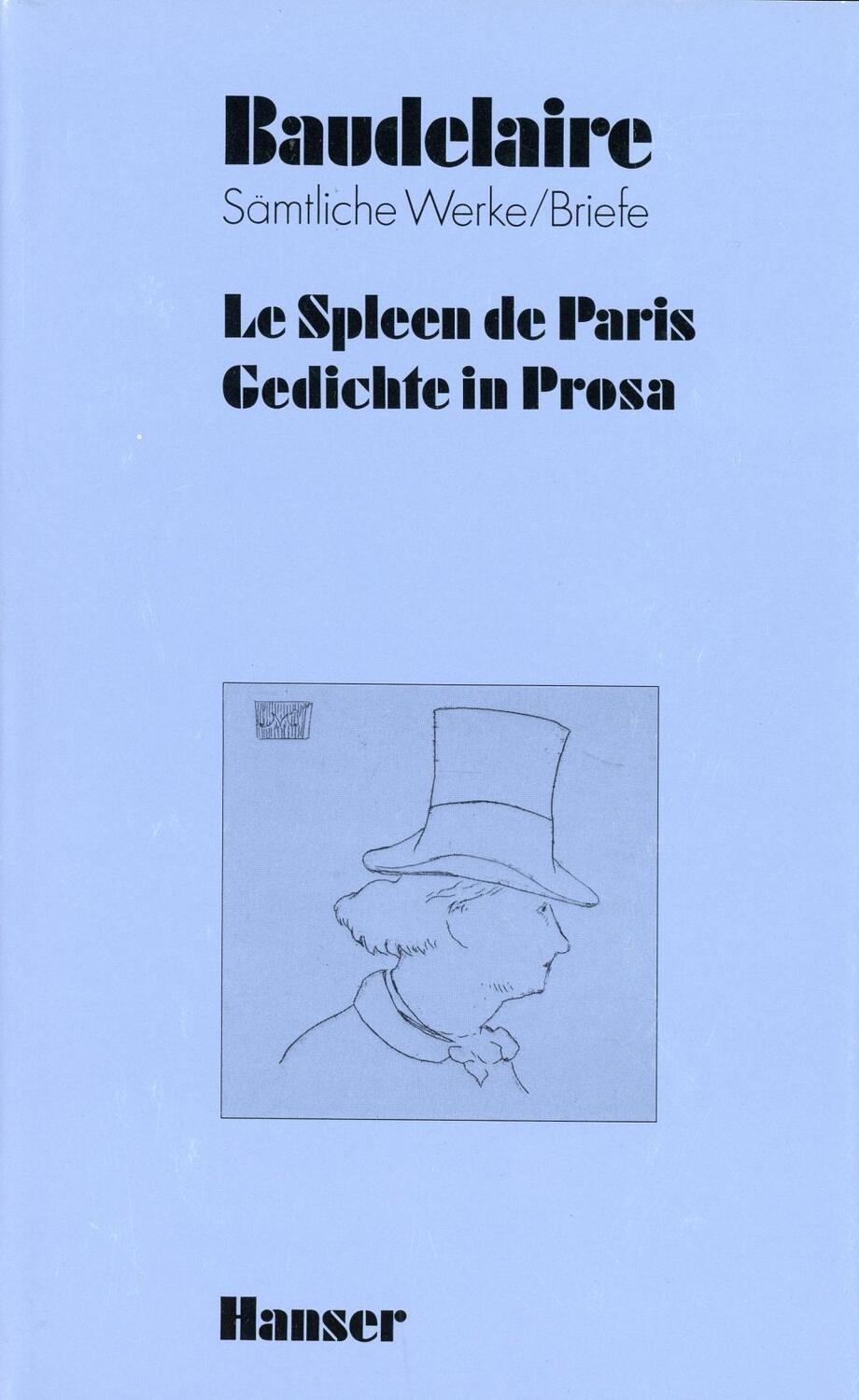 Cover: 9783446133402 | Sämtliche Werke und Briefe | Band VIII, Dt/frz | Charles Baudelaire