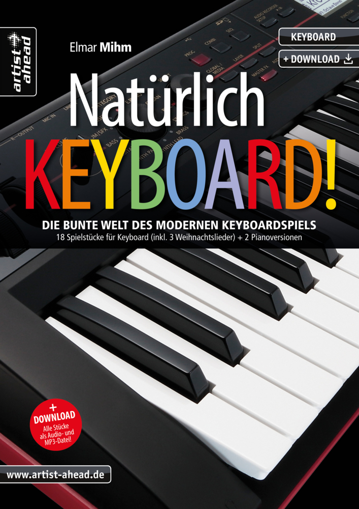 Cover: 9783866421653 | Natürlich Keyboard! | Elmar Mihm | Broschüre | Buch &amp; Audio-Download