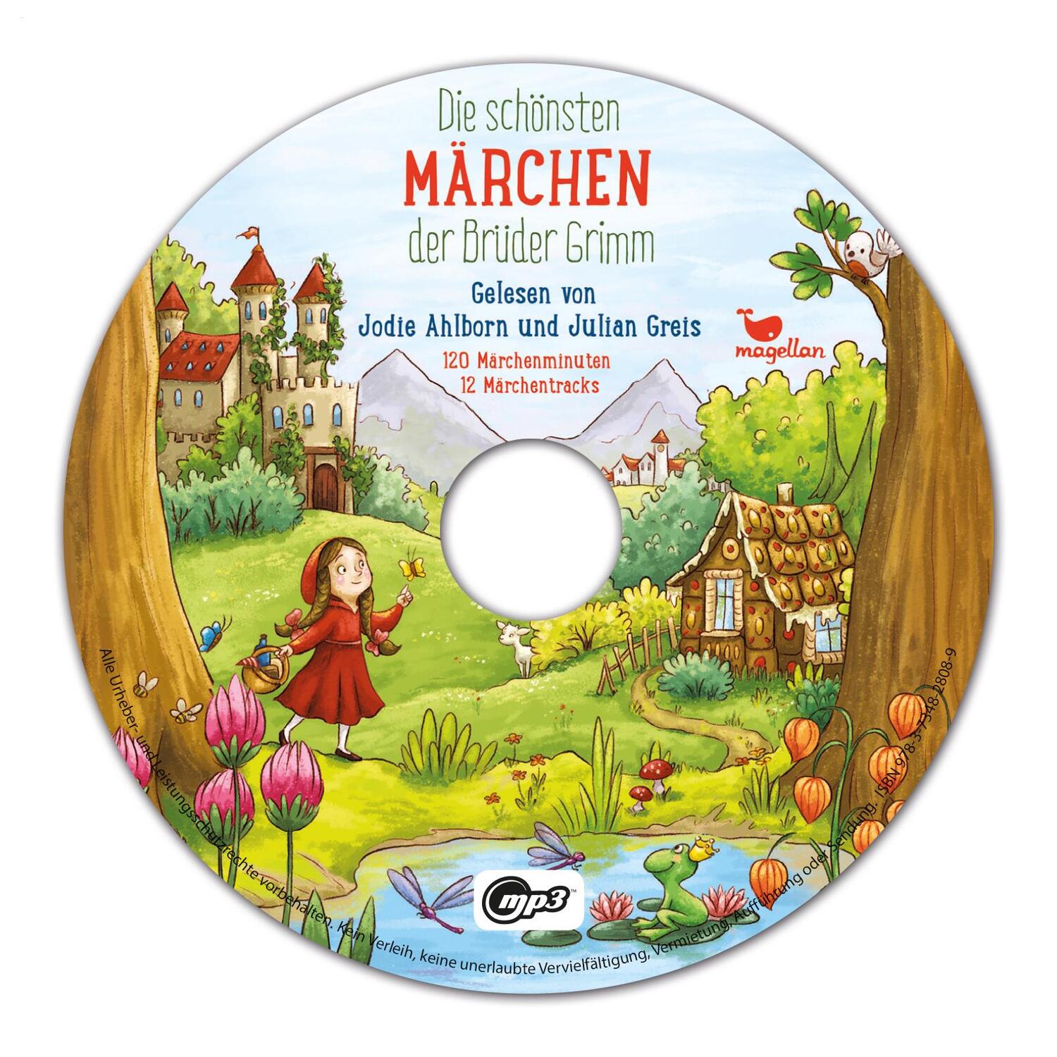 Bild: 9783734828089 | Die schönsten Märchen der Brüder Grimm, mit MP3-CD | Grimm | Buch