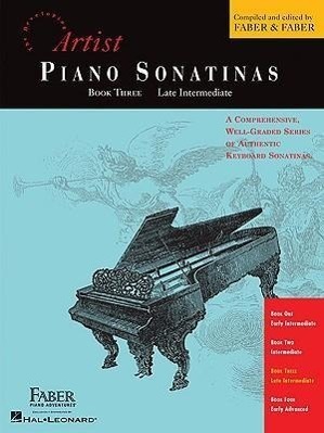 Cover: 9781616771126 | Artist Piano Sonatinas, Book Three, Late Intermediate | Faber (u. a.)