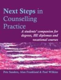 Cover: 9781898059660 | Next Steps in Counselling Practice | Pete Sanders (u. a.) | Buch
