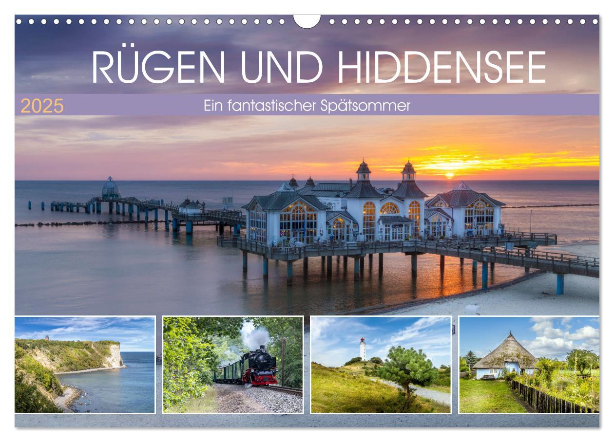 Cover: 9783435108138 | RÜGEN UND HIDDENSEE Ein fantastischer Spätsommer (Wandkalender 2025...