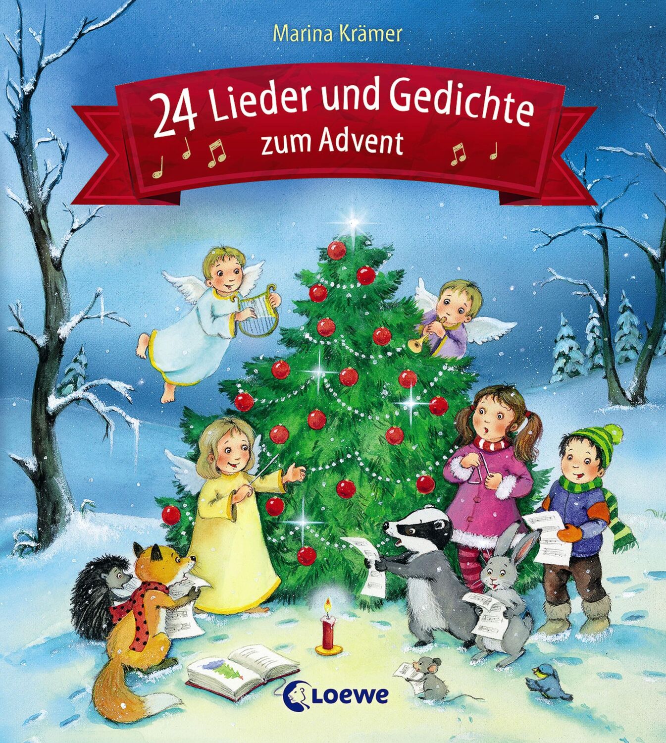 Cover: 9783743206229 | 24 Lieder und Gedichte zum Advent | Loewe Weihnachten | Buch | 32 S.