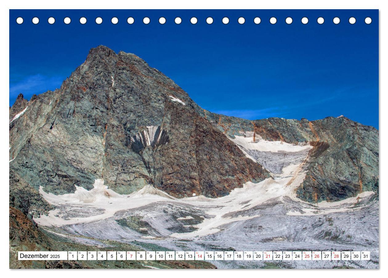 Bild: 9783435165612 | Rund um den Großglockner (Tischkalender 2025 DIN A5 quer), CALVENDO...