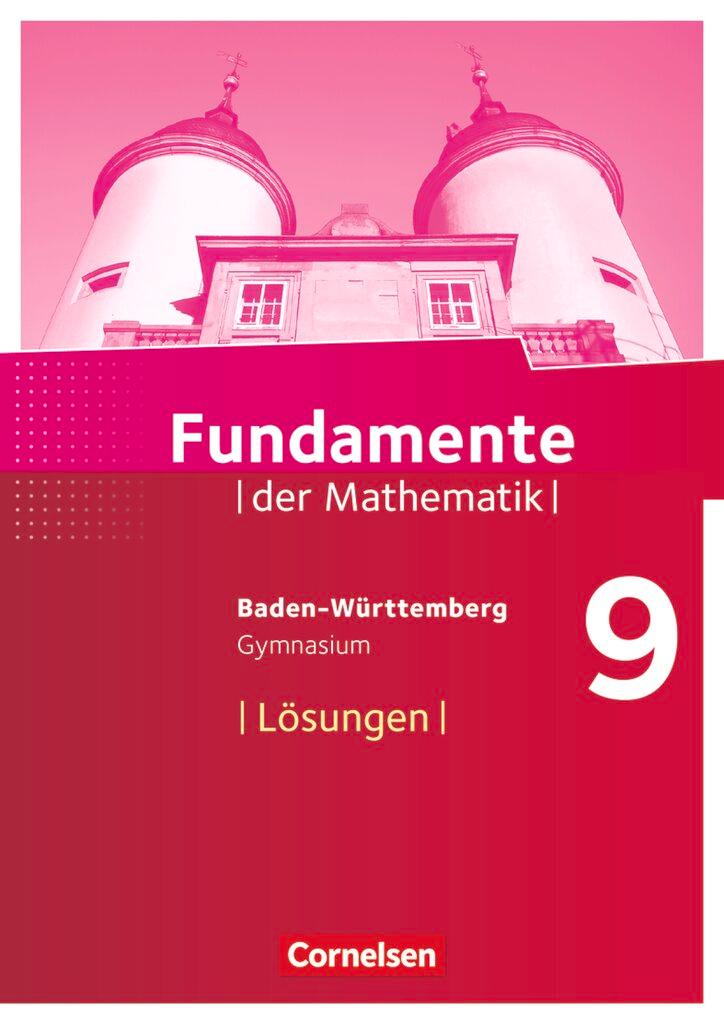 Cover: 9783060403837 | Fundamente der Mathematik 9. Schuljahr - Baden-Württemberg -...