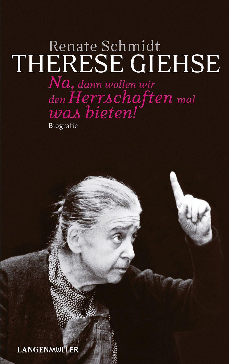 Cover: 9783784436302 | Therese Giehse | Renate Schmidt | Taschenbuch | Deutsch | 2021