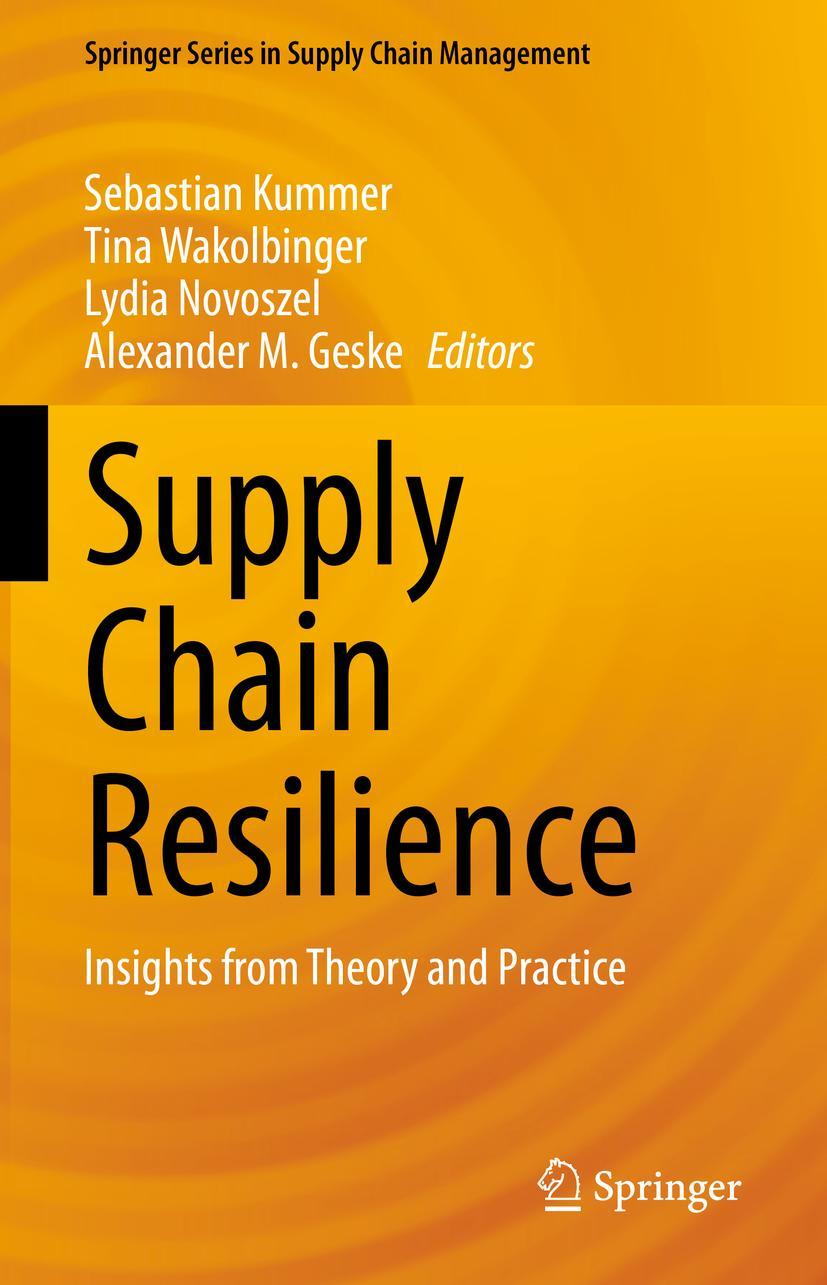 Cover: 9783030954000 | Supply Chain Resilience | Insights from Theory and Practice | Buch