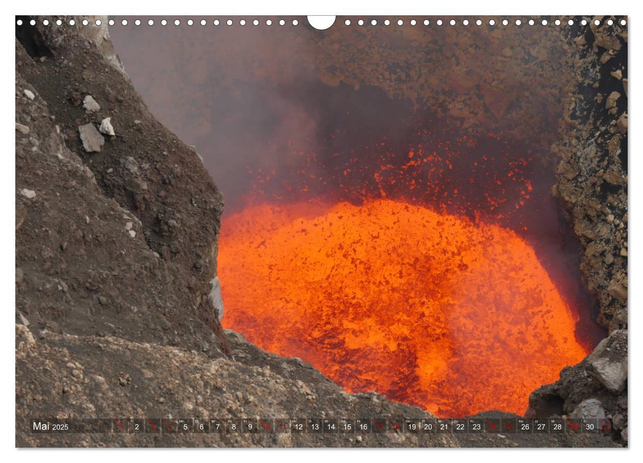 Bild: 9783435435968 | Vulkane - Magma, Lava, Eruptionen (Wandkalender 2025 DIN A3 quer),...