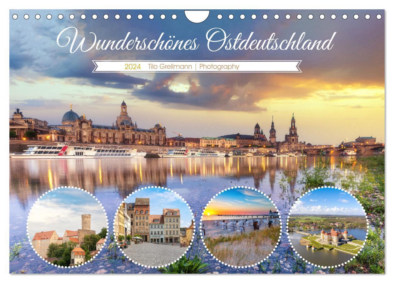 Cover: 9783675430273 | Wunderschönes Ostdeutschland (Wandkalender 2024 DIN A4 quer),...